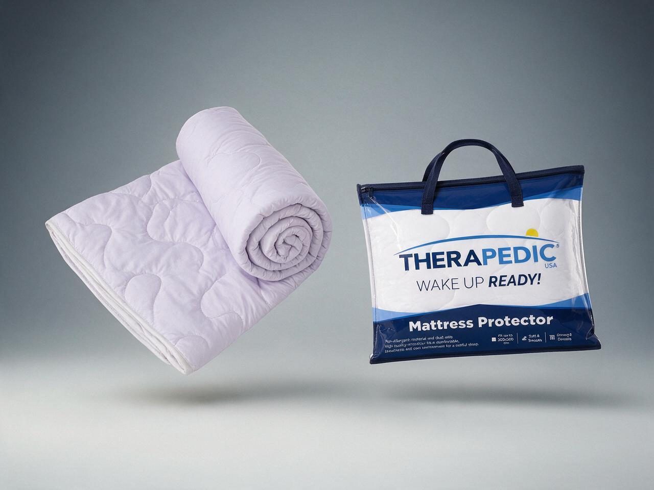 Mattress Protector in its retail packaging